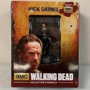 2015 AMC The Walking Dead Eaglemoss Collectors 4” Models Rick Grimes Fig…